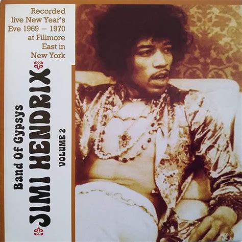 Jimi Hendrix Band Of Gypsys Volume 2 Recorded Live New Years Eve