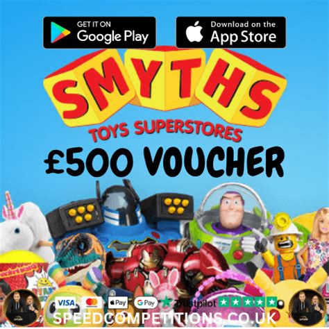 500 SMYTHS VOUCHER SPEED COMPETITIONS