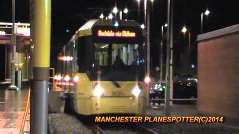 Manchester Metrolink Tram M5000 3036 At East Didsbury Greater