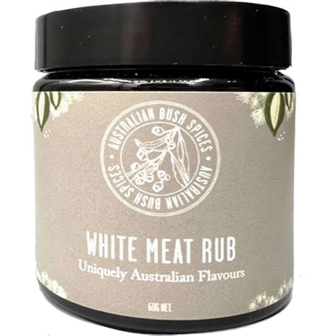 Australian Bush Spices White Meat Blend Rub 60g 2pk Woolworths