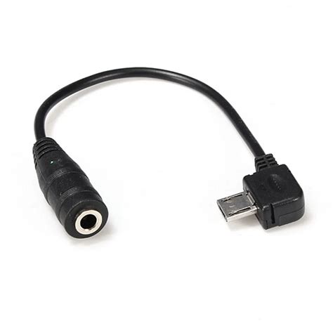 Hot Sale Micro Usb Jack To 3 5mm Female Adapter Headphone Earphone Headset Adapter Audio Cable