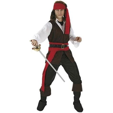 D Guisement Pirate Adulte Atosa Homme Noir Carnaval Cdiscount