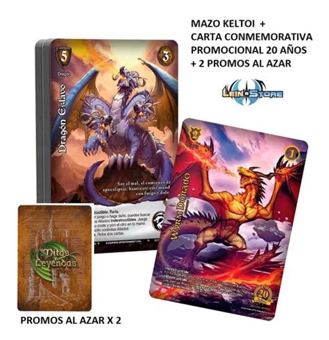 Mitos Y Leyendas Mazo Keltoi Carta Wyrm Dorado Promos Cuotas