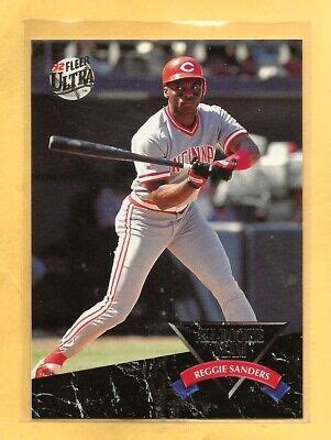 REGGIE SANDERS 1992 Fleer Ultra All Rookie Team 8 Reds Comb