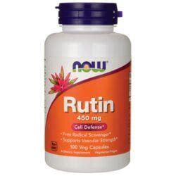 NOW Foods Rutin 450 Mg 100 Veg Caps Swanson