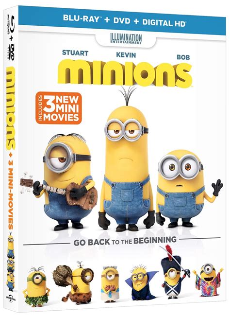 Illuminations ‘minions Arrives On Blu Ray Dec 8 Animation World