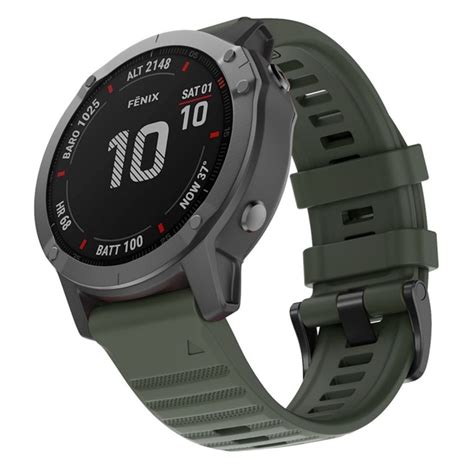 Garmin Fenix X Klockarmband I Silikon Gr N Teknikdelar Se