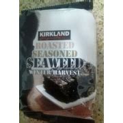 Kirkland Signature Roasted Seasoned Seaweed Winter Harvest Calories