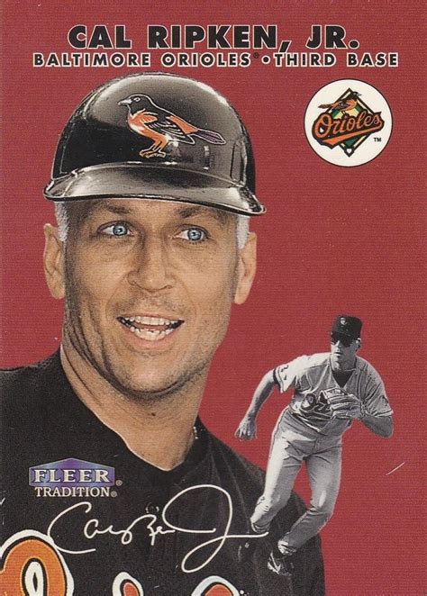 2001 Fleer Cal Ripken Jr Career Highlights Glossy Box Set 353 Cal