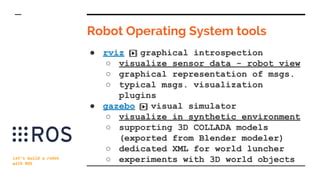 Let S Build A Robot With ROS Internet Of Things Hardware Robotics