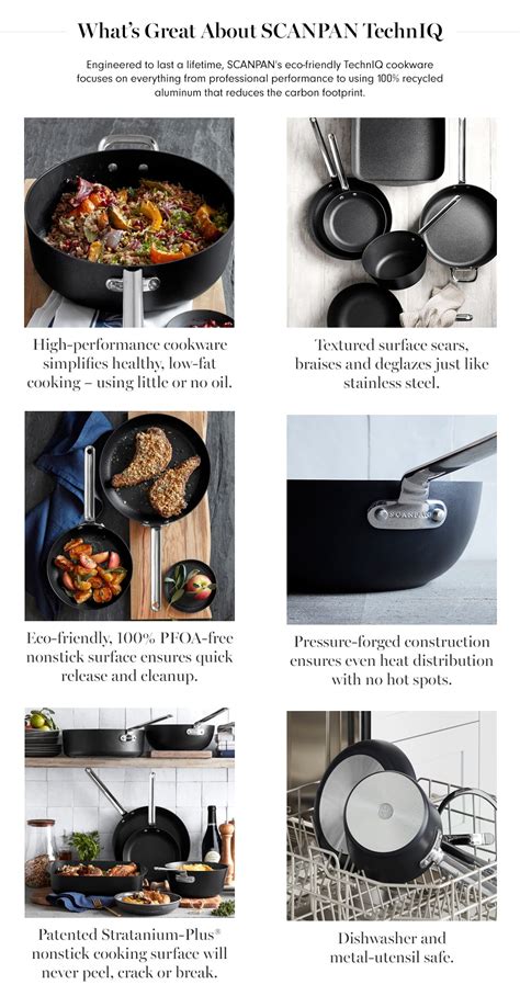 Scanpan Techniq Nonstick Frying Pan Set Williams Sonoma