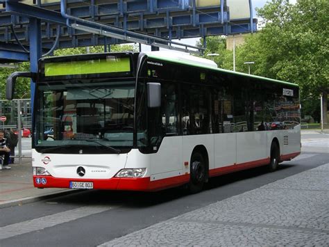 Ein Neuer Mb Citaro Der Bogestra Wagen Ruhestellung Am Bochumer