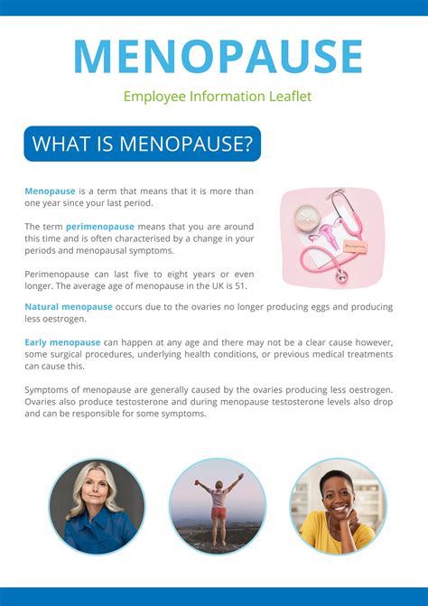 Employee Information Leaflet Menopause By MedwynOccupationalHealth Issuu