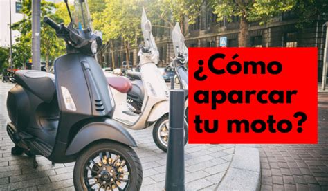 C Mo Debes Aparcar La Moto En La Acera Para Que No Te Multen