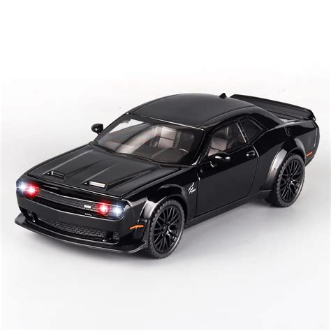 1/32 Die Cast Metal Dodge Challenger Hellcat Toy Car for Kids, Boys 3 ...