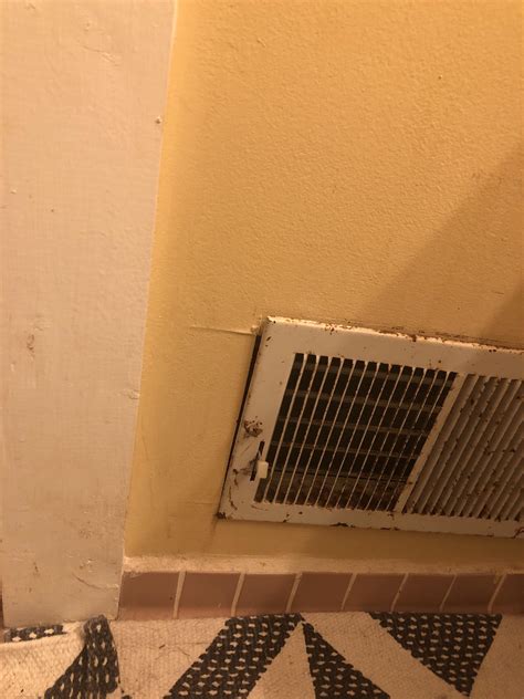 My Bathroom Air Vent Is Broken And Stuck Slightly Off Centered No One In The House Knows It’s