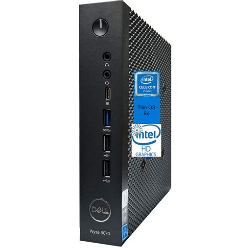 Amazon.com: Dell Wyse 5070 Thin Client, Intel Celeron J4105 de 4 ...