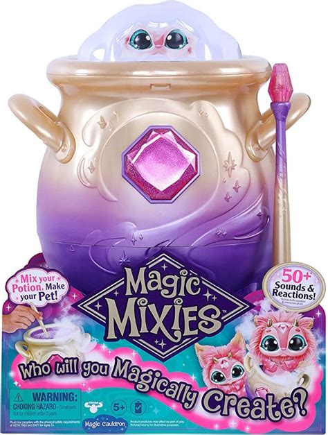 Magic Mixies Magical Misting Cauldron With Interactive Inch Pink