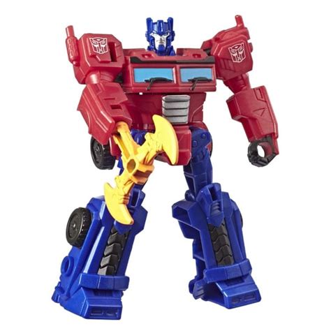 transformers toys cyberverse action attackers scout class optimus prime
