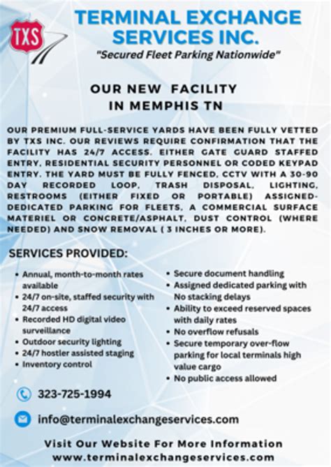 national truck parking memphis 11