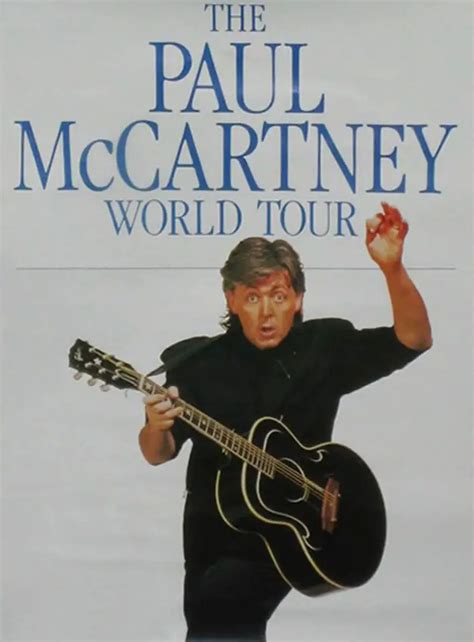 Paul McCartney live Maracanã Stadium Rio de Janeiro 1990 The