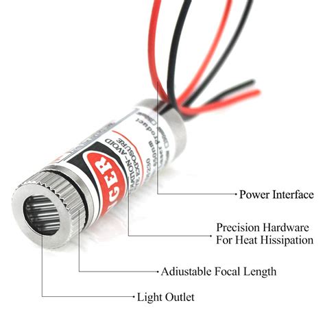 Wayintop Set Nm Laser Head Battery Holder For Sight Positioning