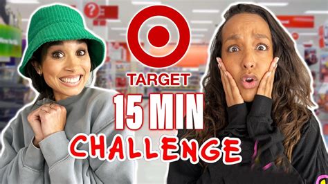 Minute Target Shopping Challenge Youtube