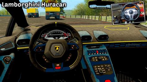 City Car Driving Lamborghini Huracan Fast Driving With Pxn V