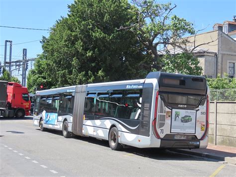 Transdev STRAV Iveco Urbanway 18 nº583 sur la ligne J2 Flickr