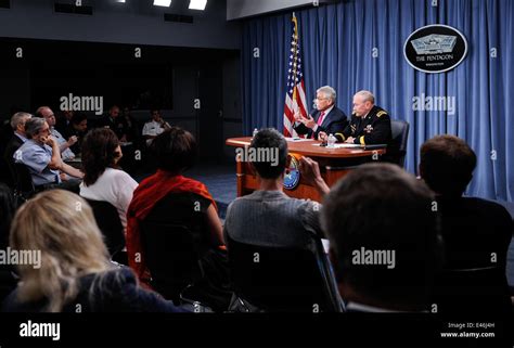 Washington DC USA 3rd July 2014 U S Defense Secretary Chuck Hagel