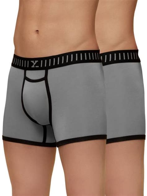 Xyxx Mens Multicolor Solid Tencel Modal Pack Of 2 Trunks Jiomart