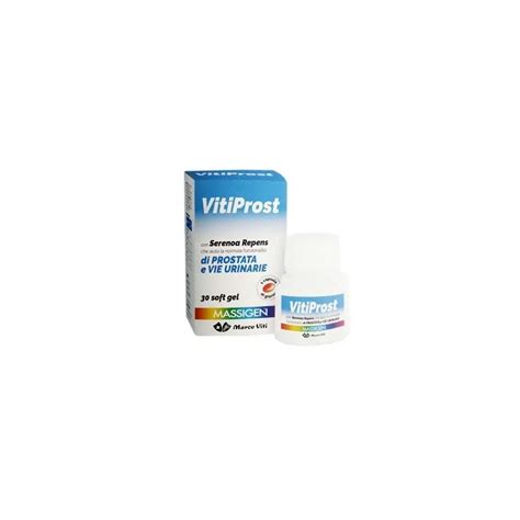 Massigen Vitiprost Soft Gel Integratore Perle Para Farmacia Bosciaclub