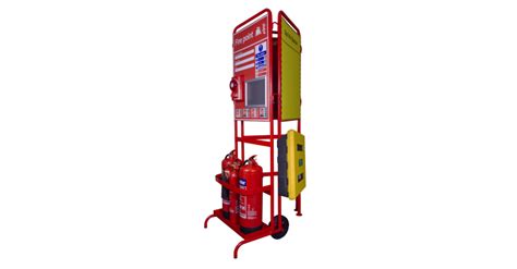 Flatpack Fire Extinguisher Trolleys Checkfire Ltd