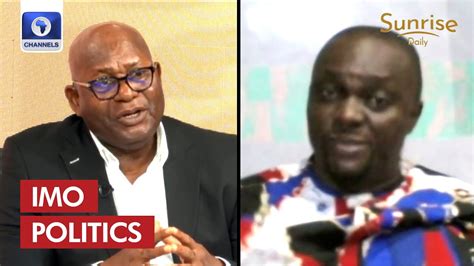 Imo Apc Pdp Chieftains In Heated Argument Over Insecurity In State