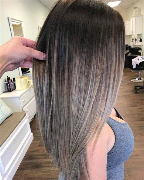 Mechas Californianas Cenizas El Efecto De Color En Cabello M S Natural