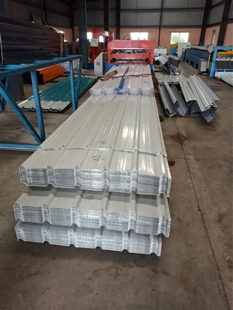 X Feet Color Coated Galvanized Roofing Sheet Thickness Mm At