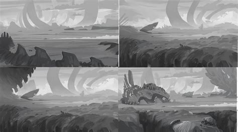 Artstation 2d Rough Environment Design