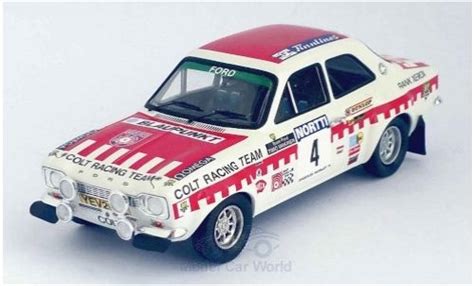 Modellino In Miniatura Ford Escort Trofeu Mki Rs No Colt