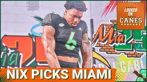 BREAKING Miami Beats FSU Oregon For Four Star LB Gavin Nix More To