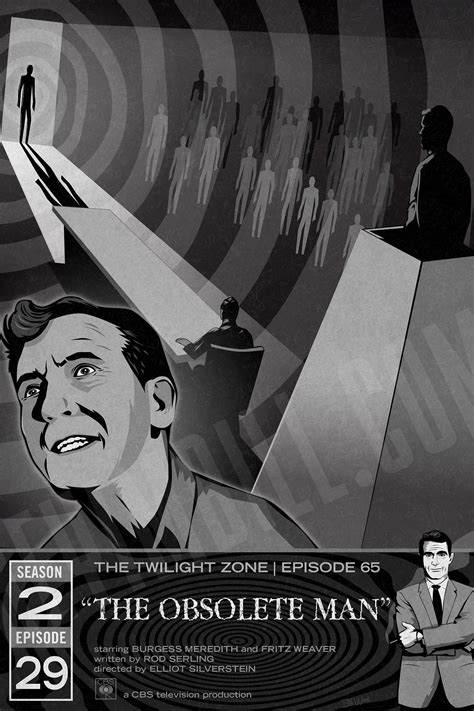 Twilight Zone the Obsolete Man 13x19 Poster - Etsy