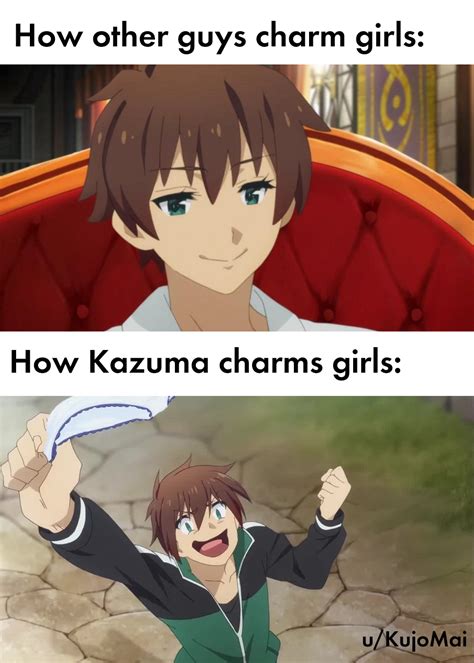 Kazuma Respects Gender Equality Rkonosuba