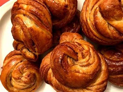 Kannelbullar roulés à la cannelle de Scriptus est et ses recettes de