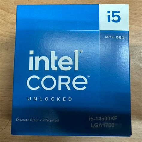 Intel英特爾 I5 14600kf【14核20緒】14代1700腳位無內顯無風扇cpu處理器全新盒裝 蝦皮購物