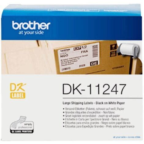 Brother Dk Rouleau D Tiquettes X Mm Papier Blanc Pc