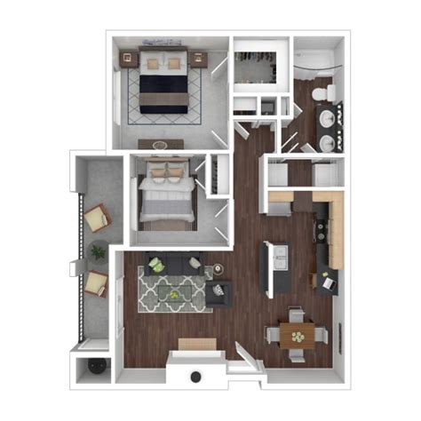 Floor Plans of Parkview Terraces in Austin, TX