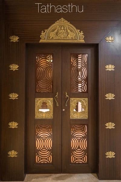 Pooja Room Door Decoration Leadersrooms