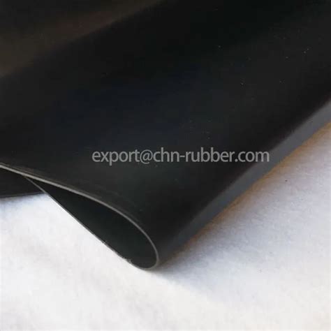 Neoprene Rubber Sheet Roll Black Commerce 1.7g/Cm³ - High Quality Rubber