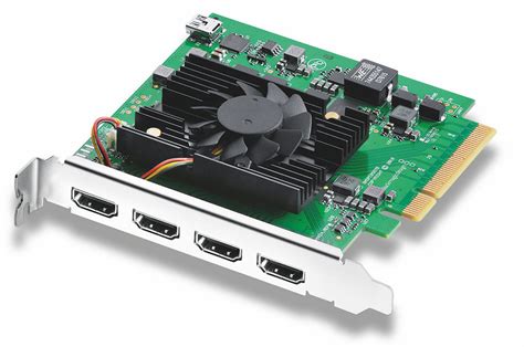 Blackmagic Design Actualiza Sus Tarjetas DeckLink 8K Pro Y Lanza La