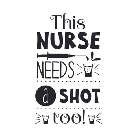 Download Motivational Nurse Poster: This Nurse Needs a Shot Too Quotes ...