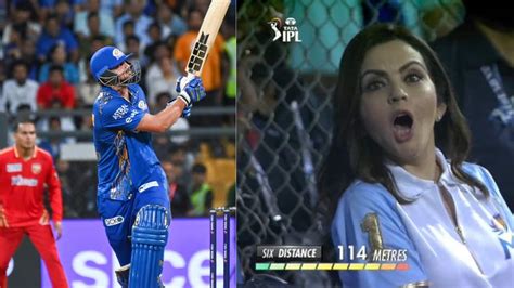 Nita Ambani Rohit Sharma And Sam Curran S Shocking Reactions After